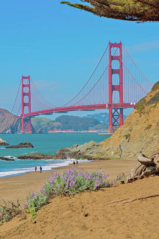 San Francisco Golden Gate at Baker Beach - Art Print