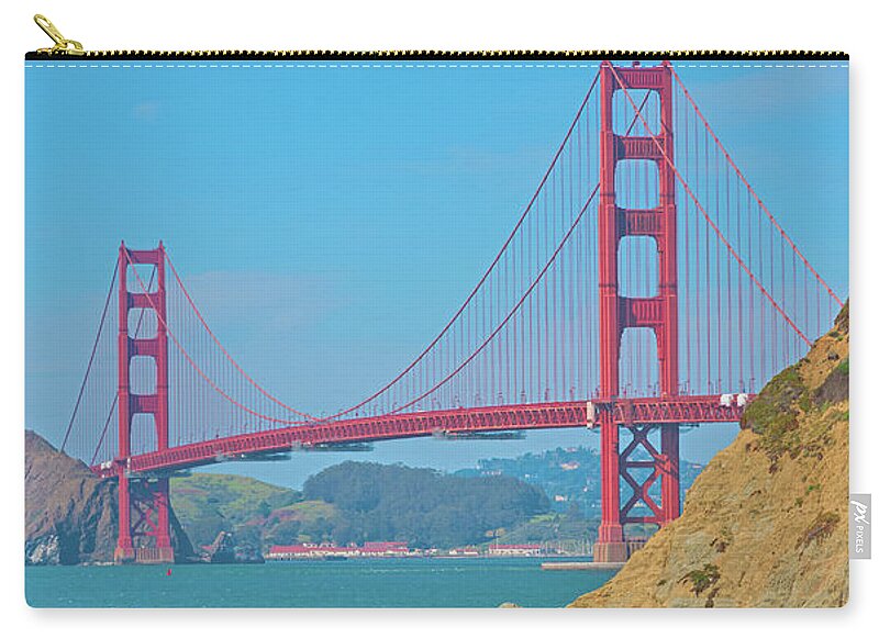 San Francisco Golden Gate at Baker Beach - Zip Pouch