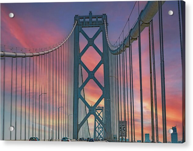 San Francisco Oakland Bay Bridge - Acrylic Print