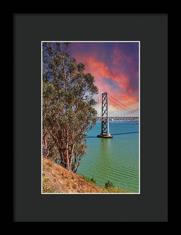 San Francisco Oakland Bay Bridge 2 - Framed Print