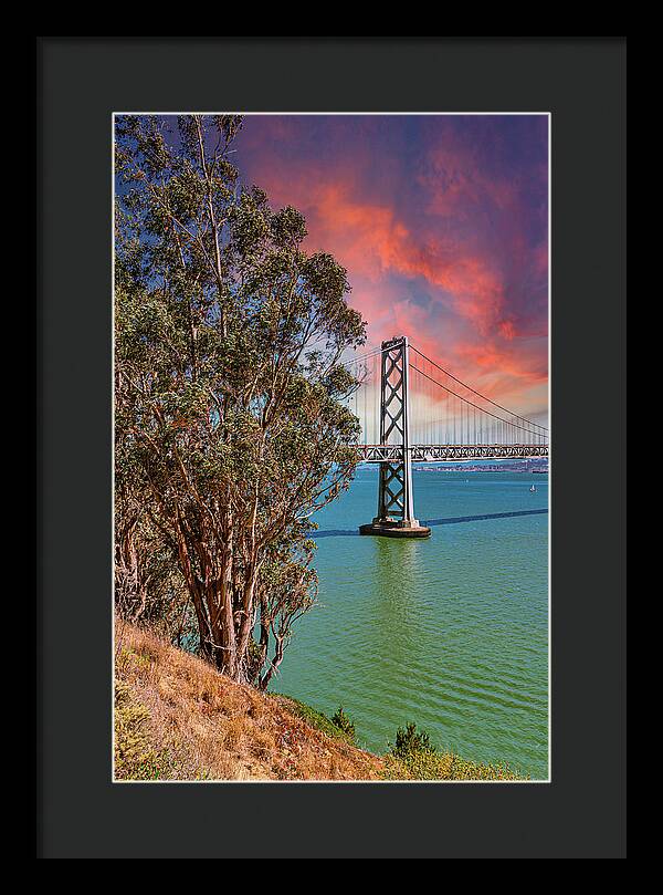 San Francisco Oakland Bay Bridge 2 - Framed Print