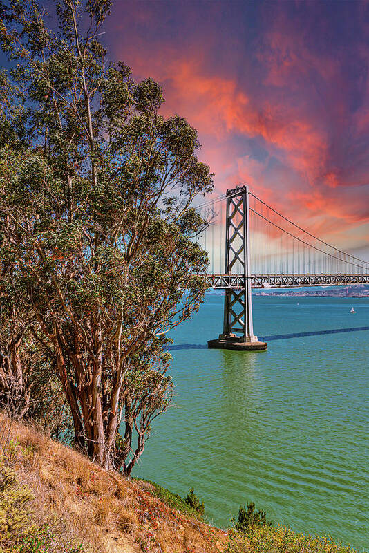 San Francisco Oakland Bay Bridge 2 - Art Print