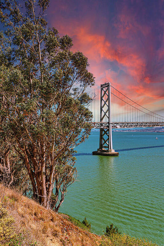San Francisco Oakland Bay Bridge 2 - Art Print