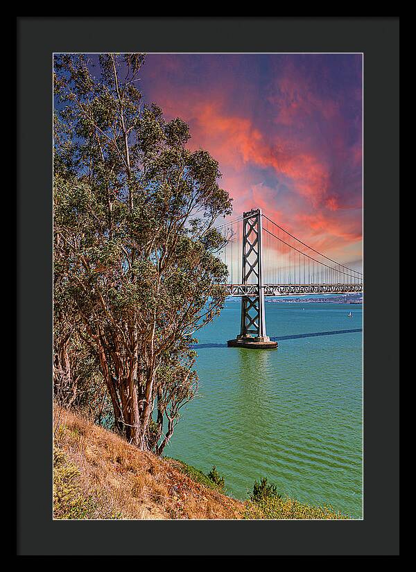 San Francisco Oakland Bay Bridge 2 - Framed Print