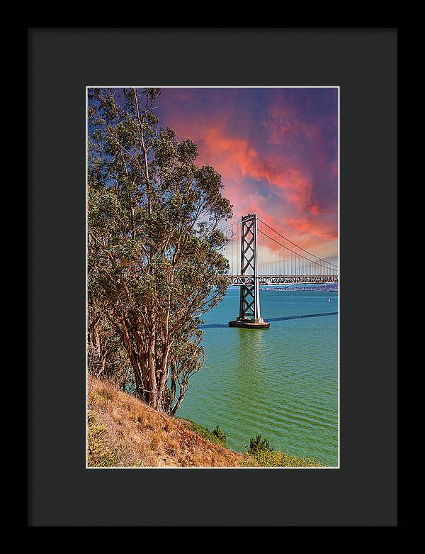 San Francisco Oakland Bay Bridge 2 - Framed Print