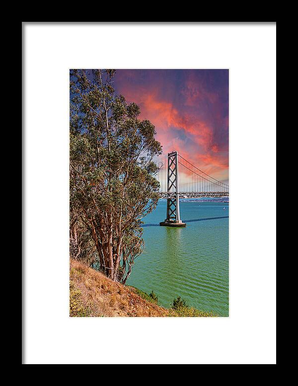 San Francisco Oakland Bay Bridge 2 - Framed Print