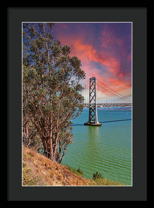 San Francisco Oakland Bay Bridge 2 - Framed Print