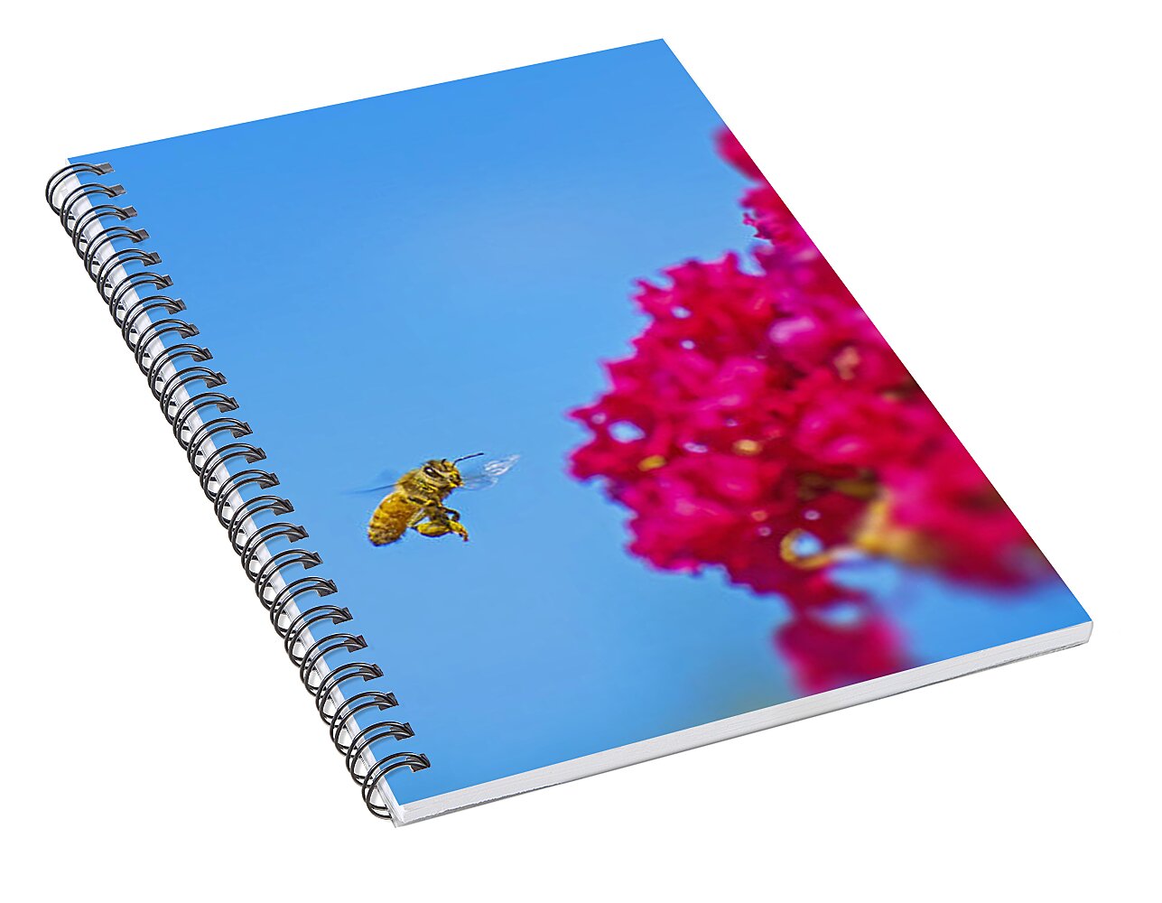 Say Hello to Henry the Bee - Spiral Notebook