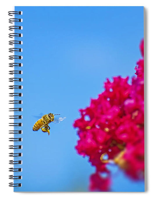 Say Hello to Henry the Bee - Spiral Notebook