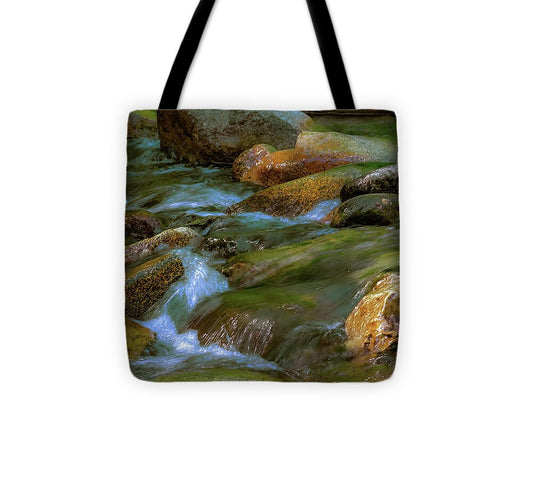 Smooth Paint Rushing Waters - Tote Bag