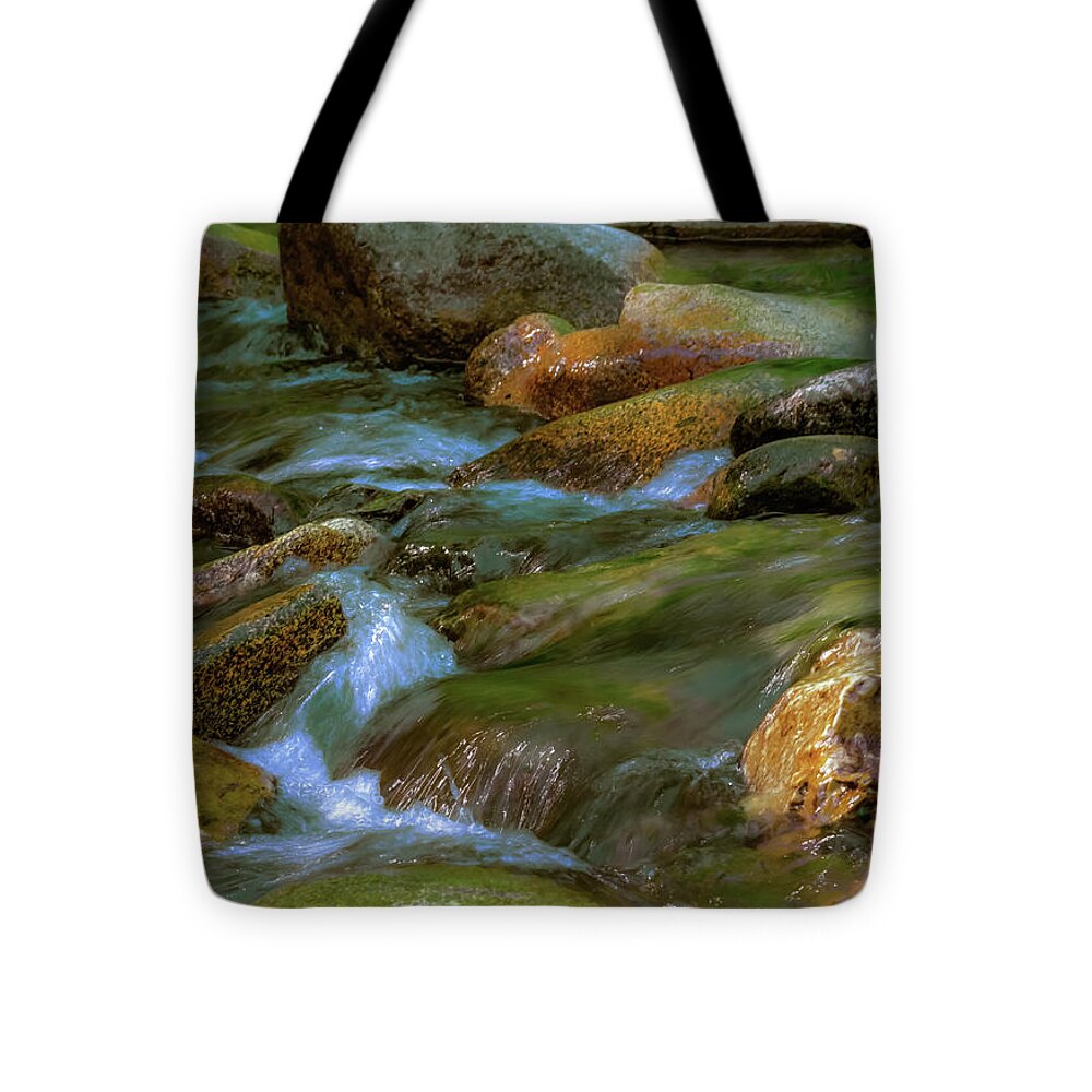 Smooth Paint Rushing Waters - Tote Bag