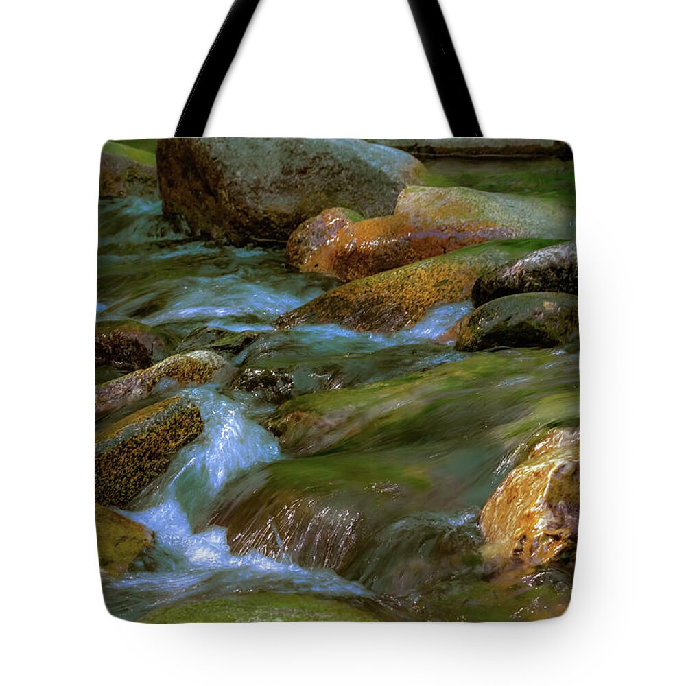Smooth Paint Rushing Waters - Tote Bag