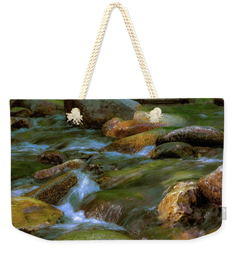 Smooth Paint Rushing Waters - Weekender Tote Bag