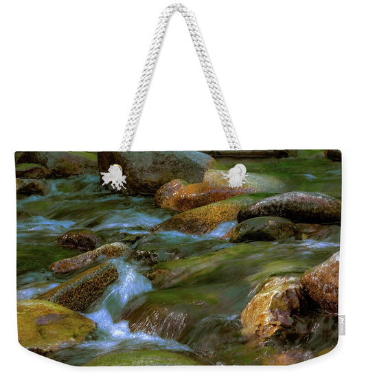 Smooth Paint Rushing Waters - Weekender Tote Bag