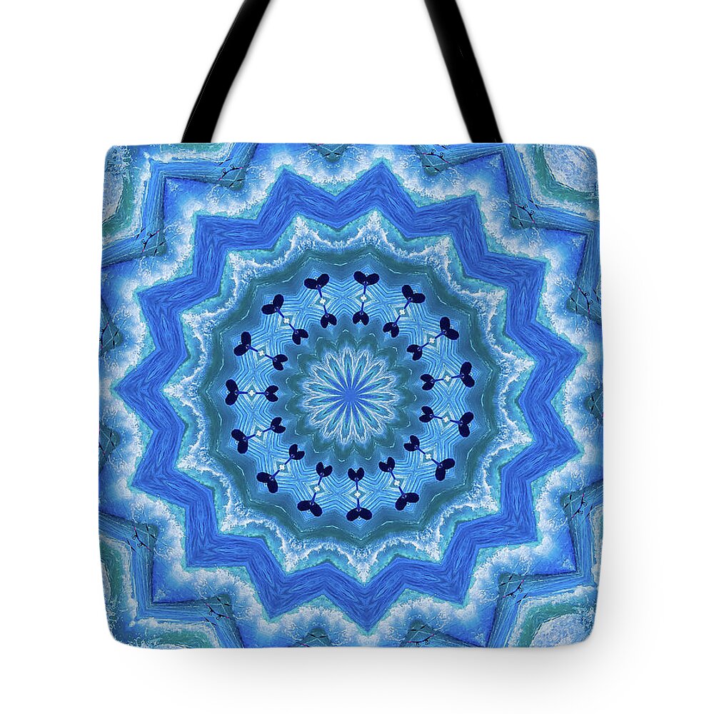 Soft colors hearts mandala - Tote Bag