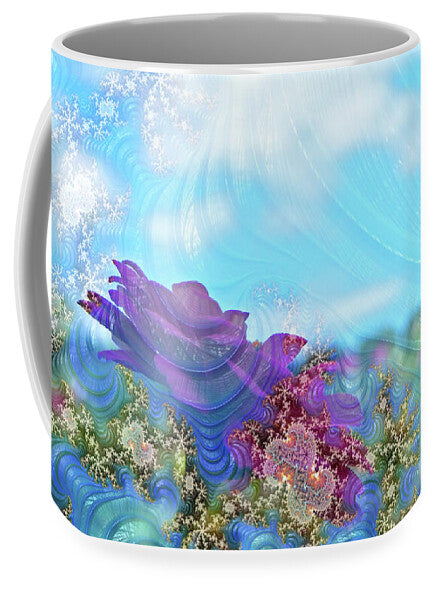 Soft Design Of a Flower Garden - Mug