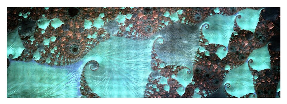 Spirals of Blues  - Yoga Mat