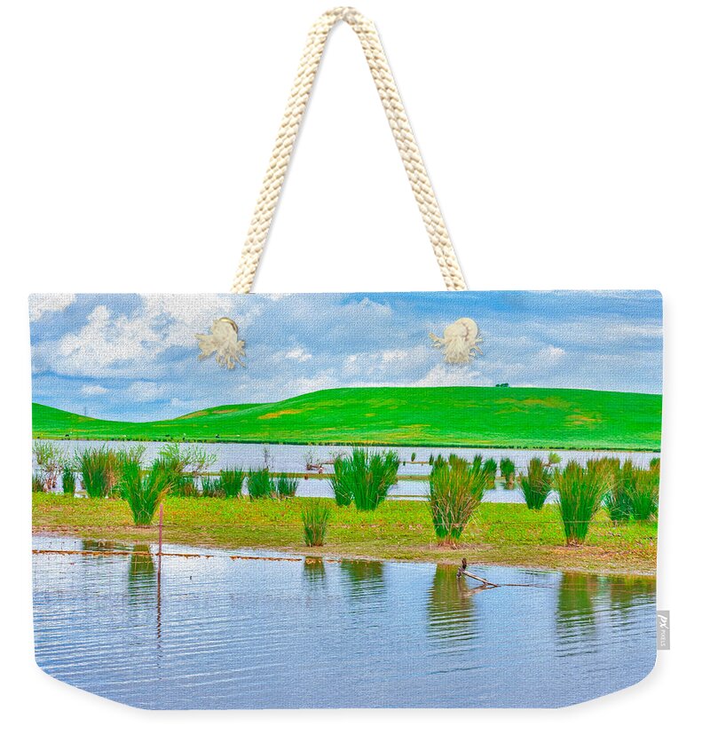 Stanislaus Reservoir Landscape - Weekender Tote Bag