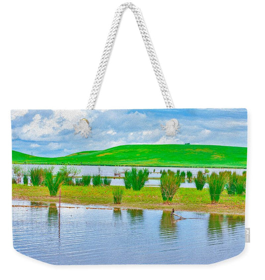 Stanislaus Reservoir Landscape - Weekender Tote Bag