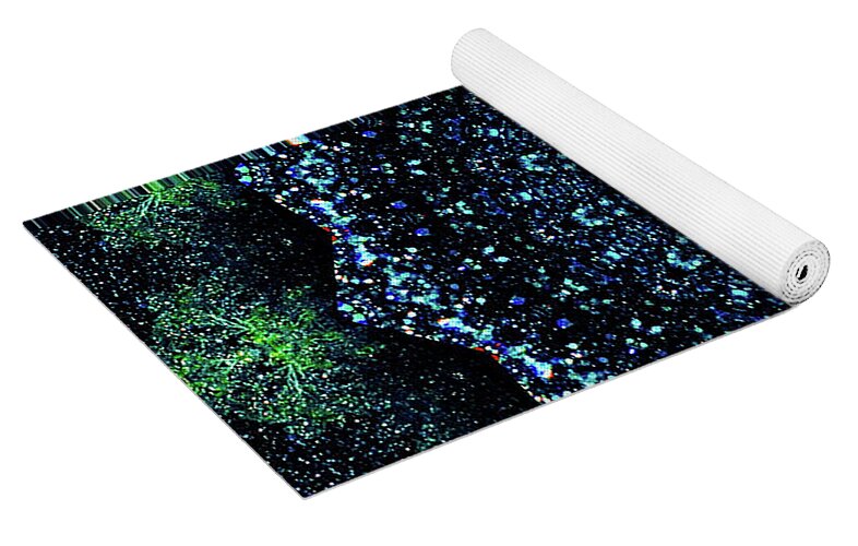 Starry Night Mandala - Yoga Mat