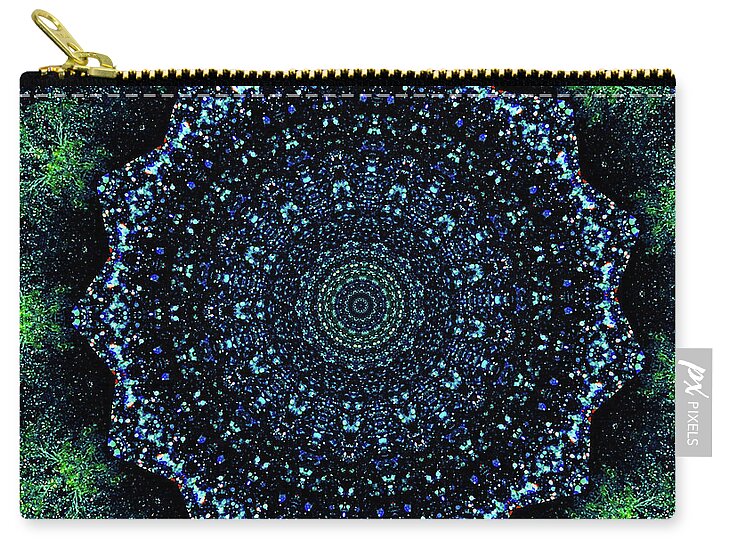 Starry Night Mandala - Zip Pouch