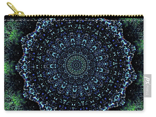 Starry Night Mandala - Zip Pouch