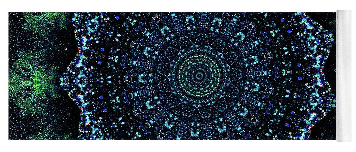 Starry Night Mandala - Yoga Mat