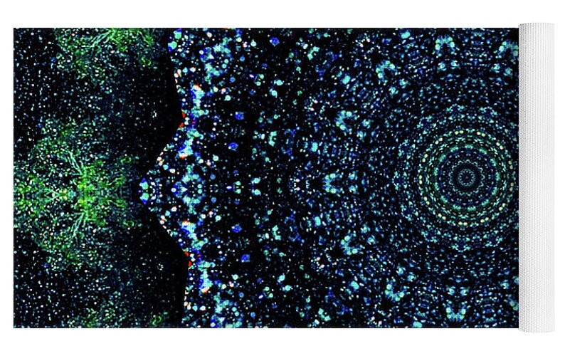 Starry Night Mandala - Yoga Mat