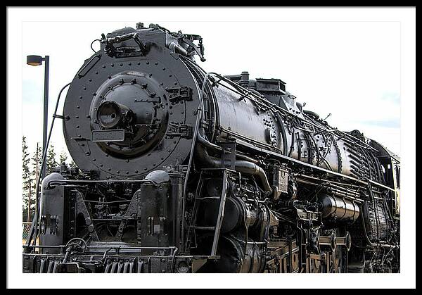 Sugarpine Locomoive Train - Framed Print