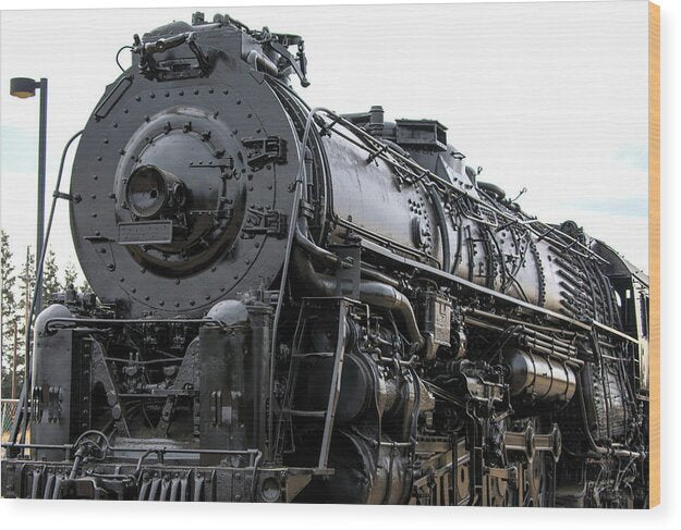 Sugarpine Locomoive Train - Wood Print