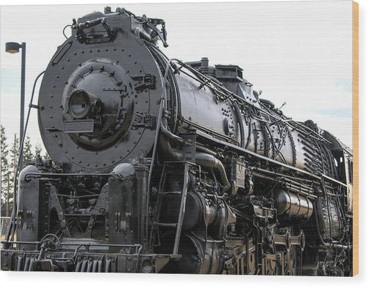 Sugarpine Locomoive Train - Wood Print