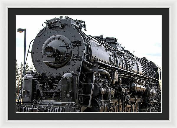 Sugarpine Locomoive Train - Framed Print