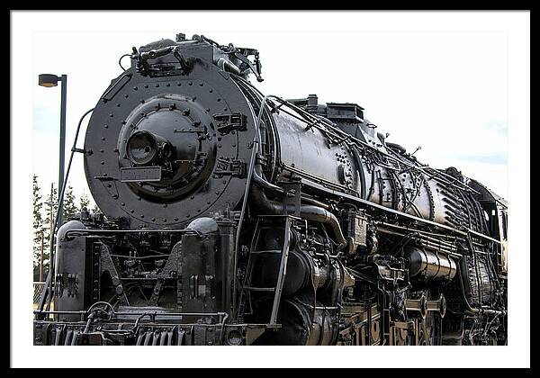 Sugarpine Locomoive Train - Framed Print