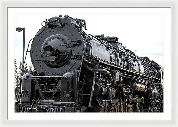 Sugarpine Locomoive Train - Framed Print