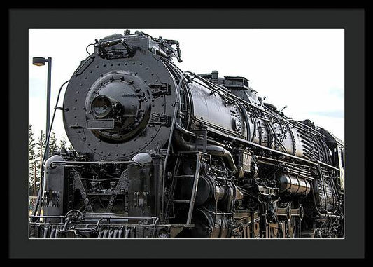 Sugarpine Locomoive Train - Framed Print