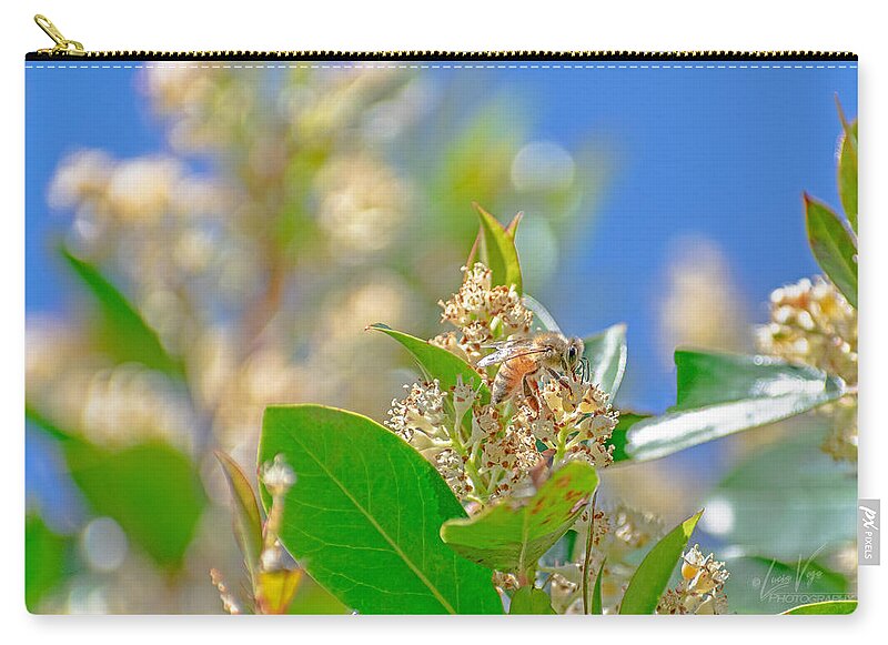 Sunny Morning of a Busy Bee  - Zip Pouch