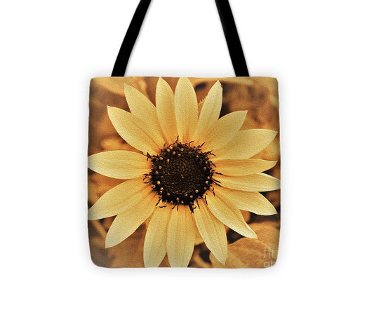 Sunny Sunflower Painting Art - Tote Bag