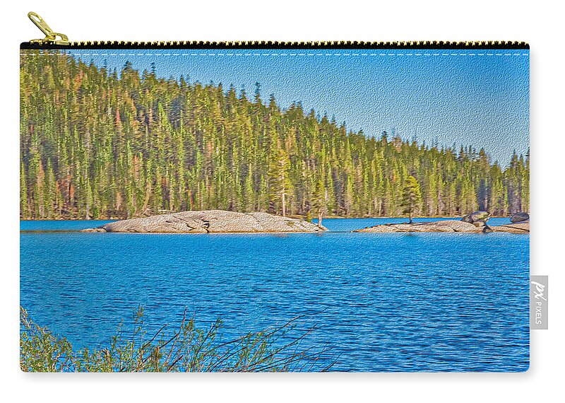 Tenaya Lake in Yosemite National Park  - Zip Pouch