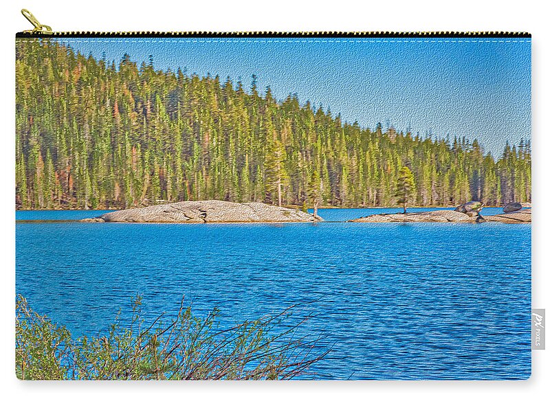 Tenaya Lake in Yosemite National Park  - Zip Pouch