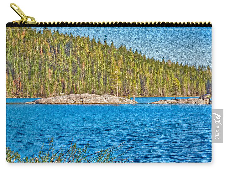 Tenaya Lake in Yosemite National Park  - Zip Pouch