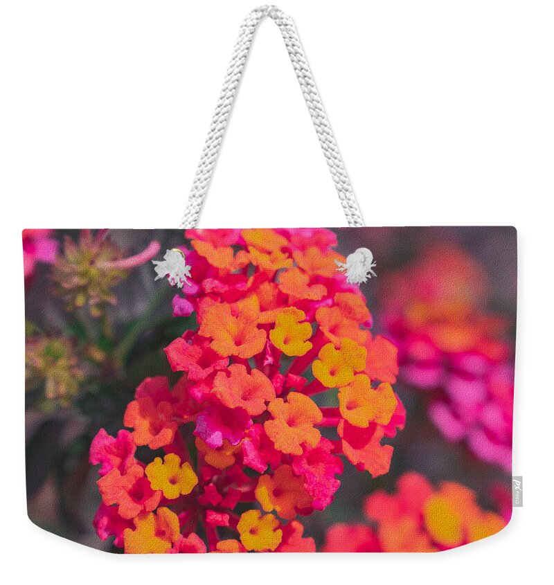 Tiny Flowers Landscape  - Weekender Tote Bag