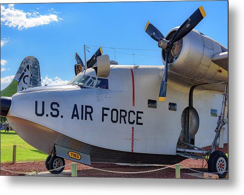 U.S. Air Force Aircraft Castle Air Force Base - Metal Print