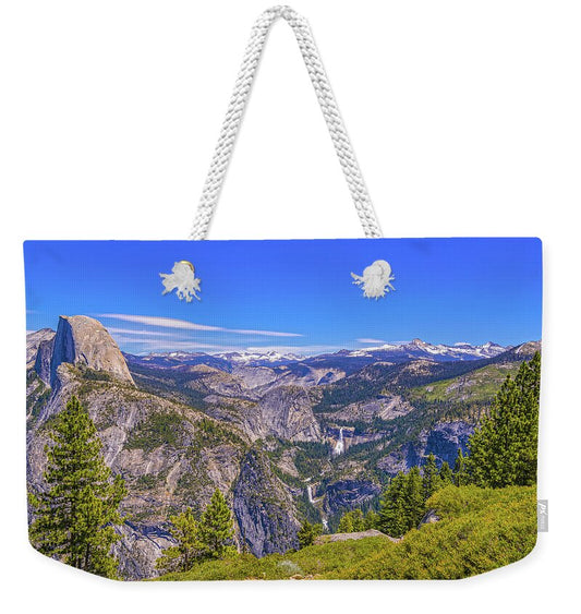 Vibrant Wonderful Landscape From Glacier Point - Weekender Tote Bag