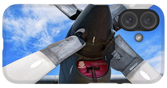 VintagePropeller Airplane Artistic Image - Phone Case