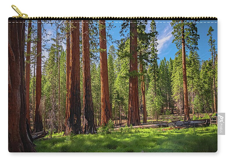 Wall art Wonders in Yosemite National Park - Zip Pouch
