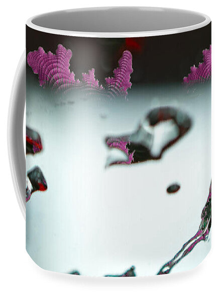 Water Drops and Pink Abstracts - Mug