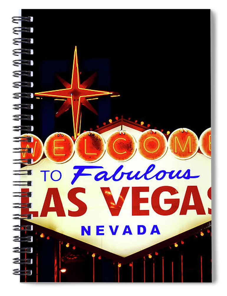 Welcome to Fabulous Las Vegas - Spiral Notebook