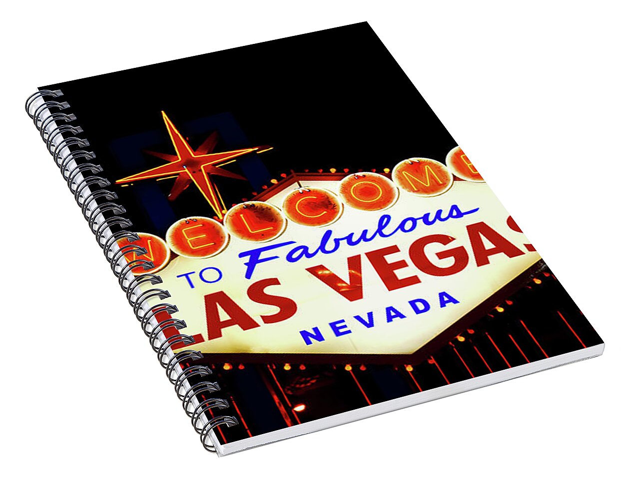 Welcome to Fabulous Las Vegas - Spiral Notebook