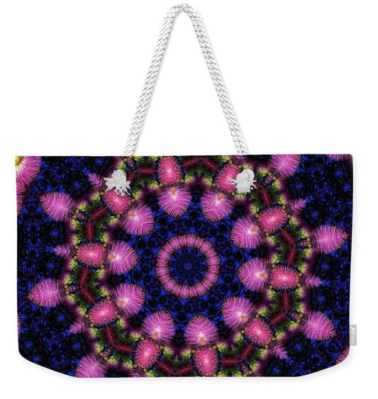 Wild Feathery Desert Mandala - Weekender Tote Bag