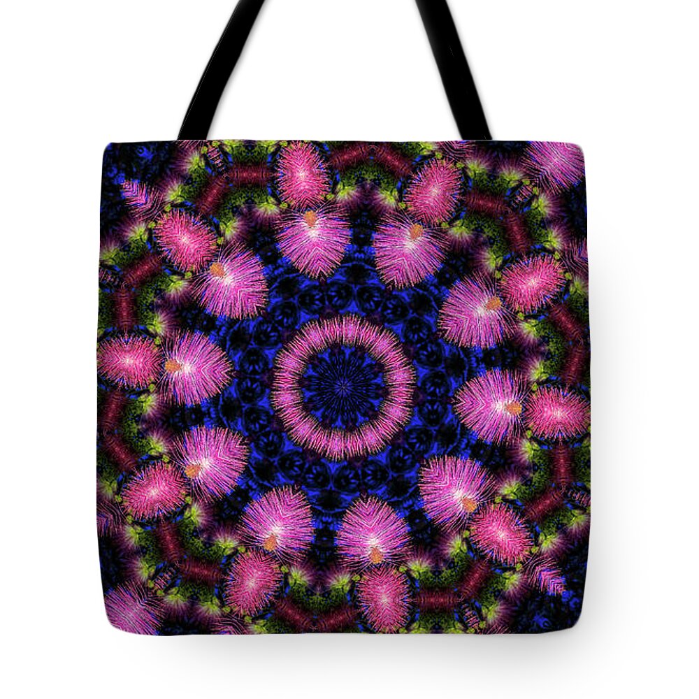 Wild Feathery Desert Mandala - Tote Bag